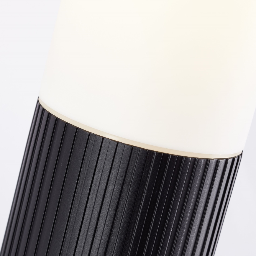 Brilliant - Екстериорен аплик със сензор KALEO 1xE27/10W/230V IP44 черен