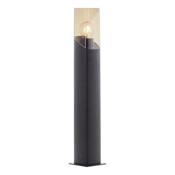 Brilliant - Екстериорна лампа MINOU 1xE27/10W/230V 60 см IP44 черен/опушен