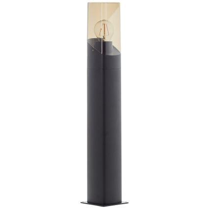 Brilliant - Екстериорна лампа MINOU 1xE27/10W/230V 60 см IP44 черен/опушен