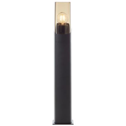 Brilliant - Екстериорна лампа MINOU 1xE27/10W/230V 60 см IP44 черен/опушен