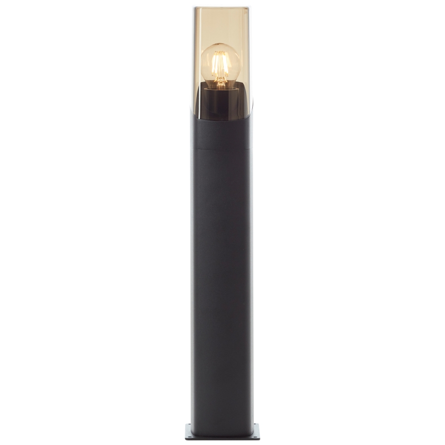 Brilliant - Екстериорна лампа MINOU 1xE27/10W/230V 60 см IP44 черен/опушен