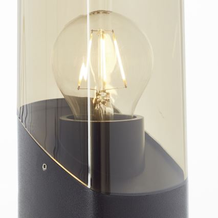 Brilliant - Екстериорна лампа MINOU 1xE27/10W/230V 60 см IP44 черен/опушен
