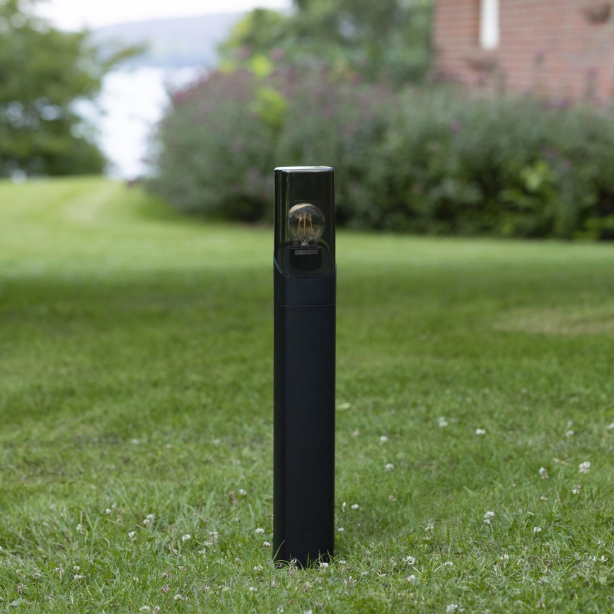 Brilliant - Екстериорна лампа MINOU 1xE27/10W/230V 60 см IP44 черен/опушен