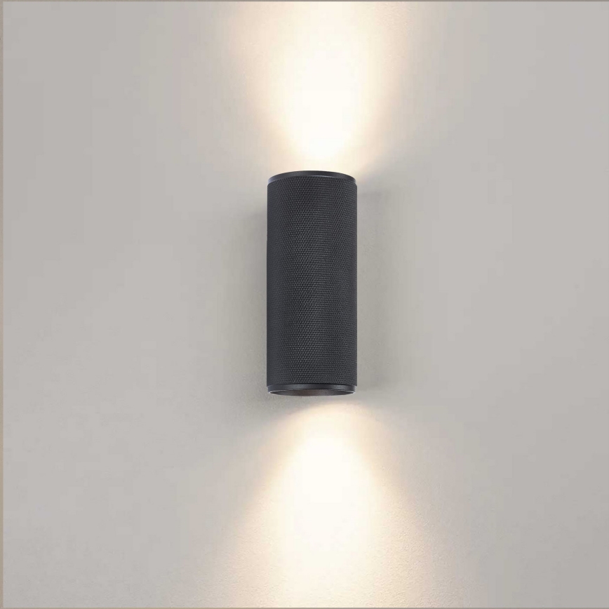 Brilliant - LED аплик MARTY 2xGU10/5W/230V черен
