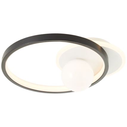 Brilliant - LED Димируем плафон ATLANTA LED/24W/230V черен/бял