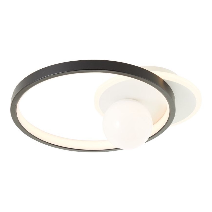Brilliant - LED Димируем плафон ATLANTA LED/24W/230V черен/бял