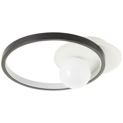 Brilliant - LED Димируем плафон ATLANTA LED/24W/230V черен/бял