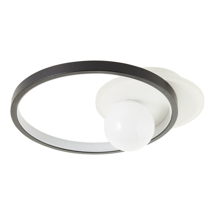 Brilliant - LED Димируем плафон ATLANTA LED/24W/230V черен/бял