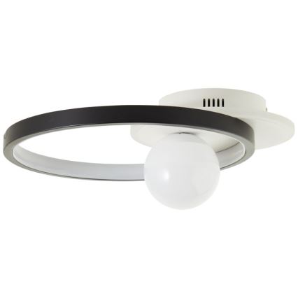 Brilliant - LED Димируем плафон ATLANTA LED/24W/230V черен/бял