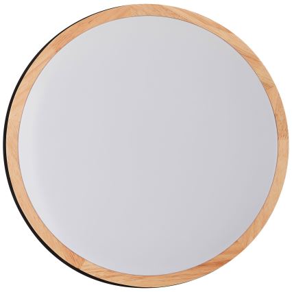 Brilliant - LED Димируем плафон BAARLO LED/24W/230V Ø 35 см черен/каучуков фикус - FSC сертифицирано