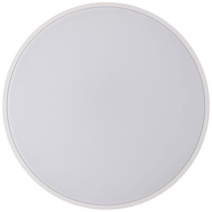 Brilliant - LED Димируем плафон BAARLO LED/36W/230V 3000-6500K Ø 50 см бял/каучуков фикус + дистанционно управление - FSC сертифицирано