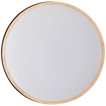 Brilliant - LED Димируем плафон BAARLO LED/36W/230V 3000-6500K Ø 50 см черен/каучуков фикус + дистанционно управление - FSC сертифицирано