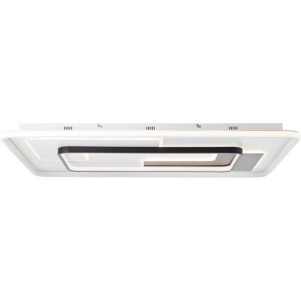 Brilliant - LED Димируем плафон BARDEN LED/57W/230V 3000-6800K 60x90 см бял + дистанционно управление