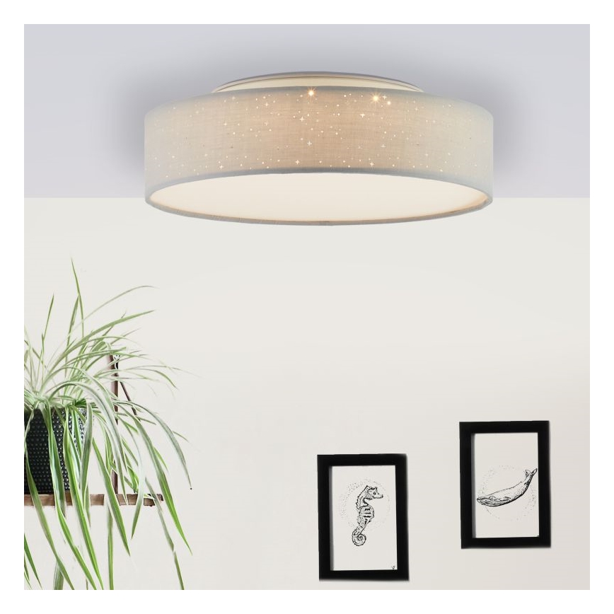 Brilliant - LED Димируем плафон BASKA LED/12W/230V Ø 38 см 3000K