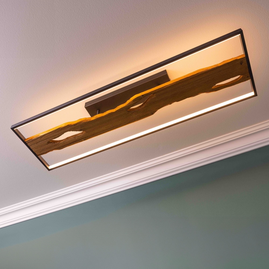Brilliant - LED Димируем плафон CHAUMONT LED/48W/230V каучуков фикус