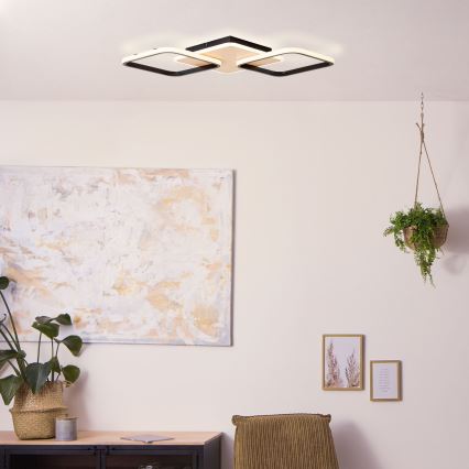 Brilliant - LED Димируем плафон DENNET LED/40W/230V 3000K 62x62 см