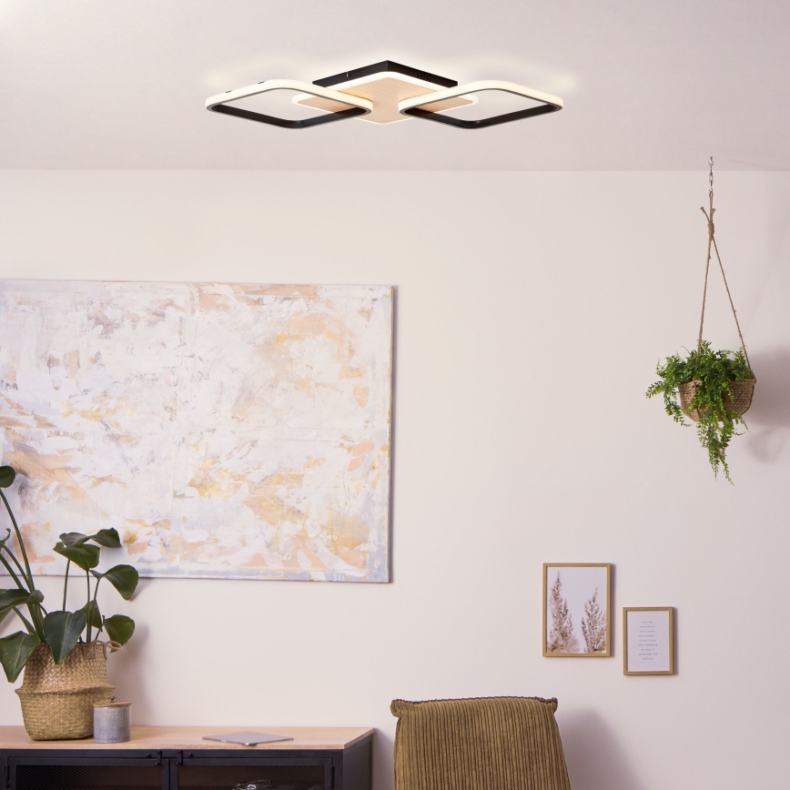 Brilliant - LED Димируем плафон DENNET LED/40W/230V 3000K 62x62 см