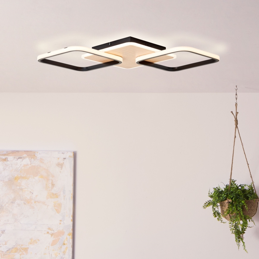 Brilliant - LED Димируем плафон DENNET LED/40W/230V 3000K 62x62 см