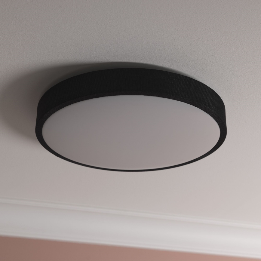 Brilliant - LED Димируем плафон FILIZ LED/24W/230V Ø 38,5 см черен