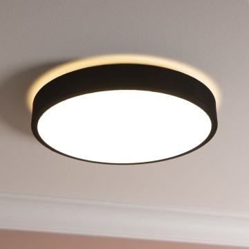 Brilliant - LED Димируем плафон FILIZ LED/24W/230V Ø 38,5 см черен