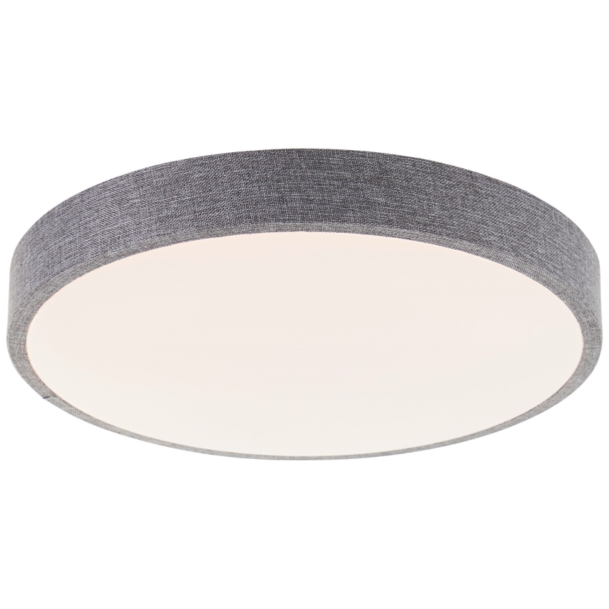 Brilliant - LED Димируем плафон FILIZ LED/24W/230V Ø 38,5 см сив