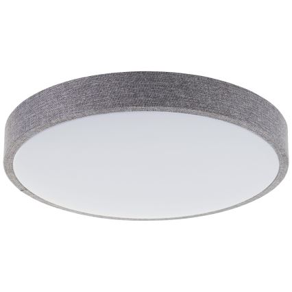Brilliant - LED Димируем плафон FILIZ LED/24W/230V Ø 38,5 см сив