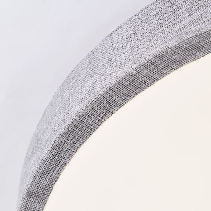 Brilliant - LED Димируем плафон FILIZ LED/24W/230V Ø 38,5 см сив