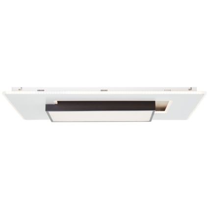 Brilliant - LED Димируем плафон HUTSON LED/60W/230V 3000-7100K 50x80 см бял + дистанционно управление