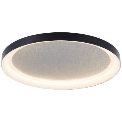 Brilliant - LED Димируем плафон QUITO LED/30W/230V 3000K Ø 42 см черен
