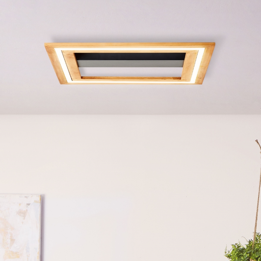 Brilliant - LED Димируем плафон RHEA LED/24W/230V 3000K 45x45 см - FSC сертифицирано