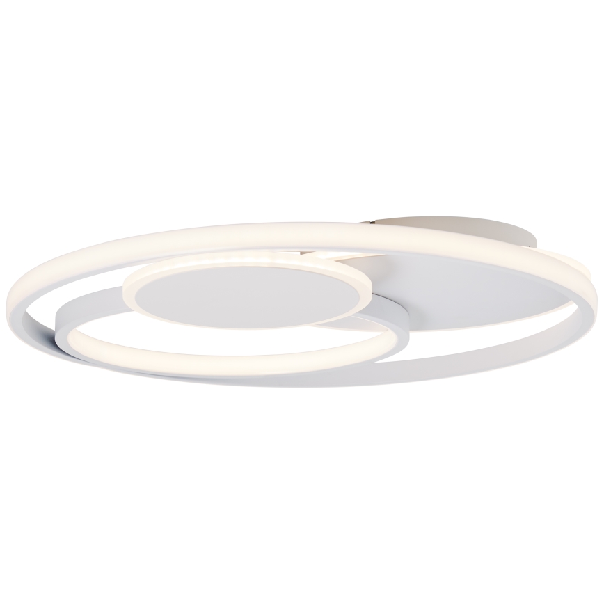 Brilliant - LED Димируем плафон RUNDA LED/50W/230V 3000-6500K бял + дистанционно управление