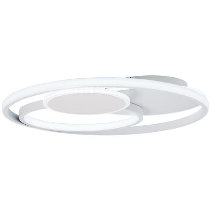 Brilliant - LED Димируем плафон RUNDA LED/50W/230V 3000-6500K бял + дистанционно управление
