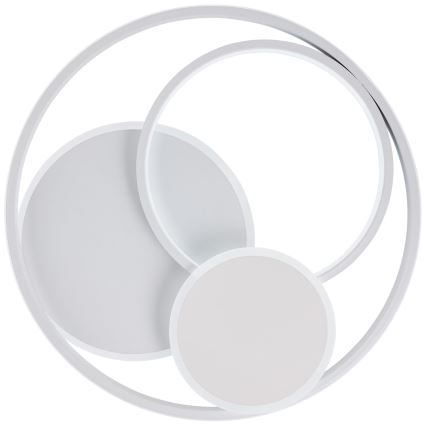 Brilliant - LED Димируем плафон RUNDA LED/50W/230V 3000-6500K бял + дистанционно управление