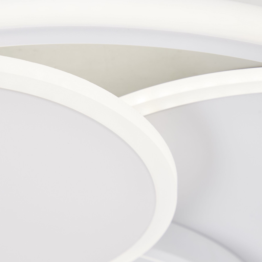 Brilliant - LED Димируем плафон RUNDA LED/50W/230V 3000-6500K бял + дистанционно управление