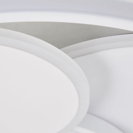 Brilliant - LED Димируем плафон RUNDA LED/50W/230V 3000-6500K бял + дистанционно управление