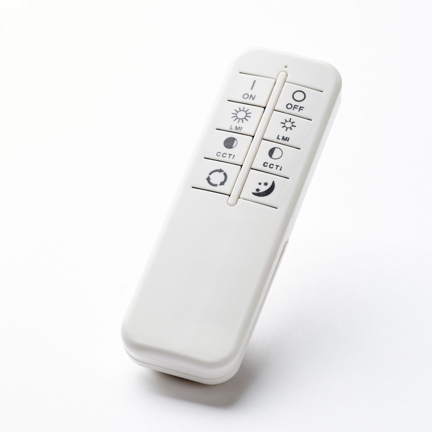 Brilliant - LED Димируем плафон RUNDA LED/50W/230V 3000-6500K черен + дистанционно управление