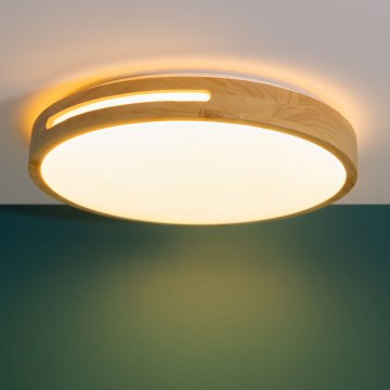 Brilliant - LED Димируем плафон WOODBURY LED/24W/230V Ø 39 см каучуков фикус