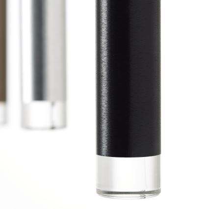 Brilliant - димируем LED полилей на кабел CEMBALO LED/32W/230V матов хром/черен/кафяв