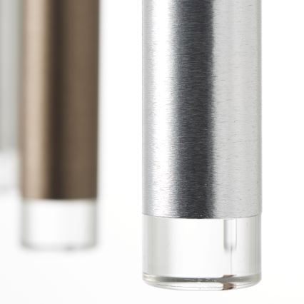 Brilliant - димируем LED полилей на кабел CEMBALO LED/32W/230V матов хром/черен/кафяв