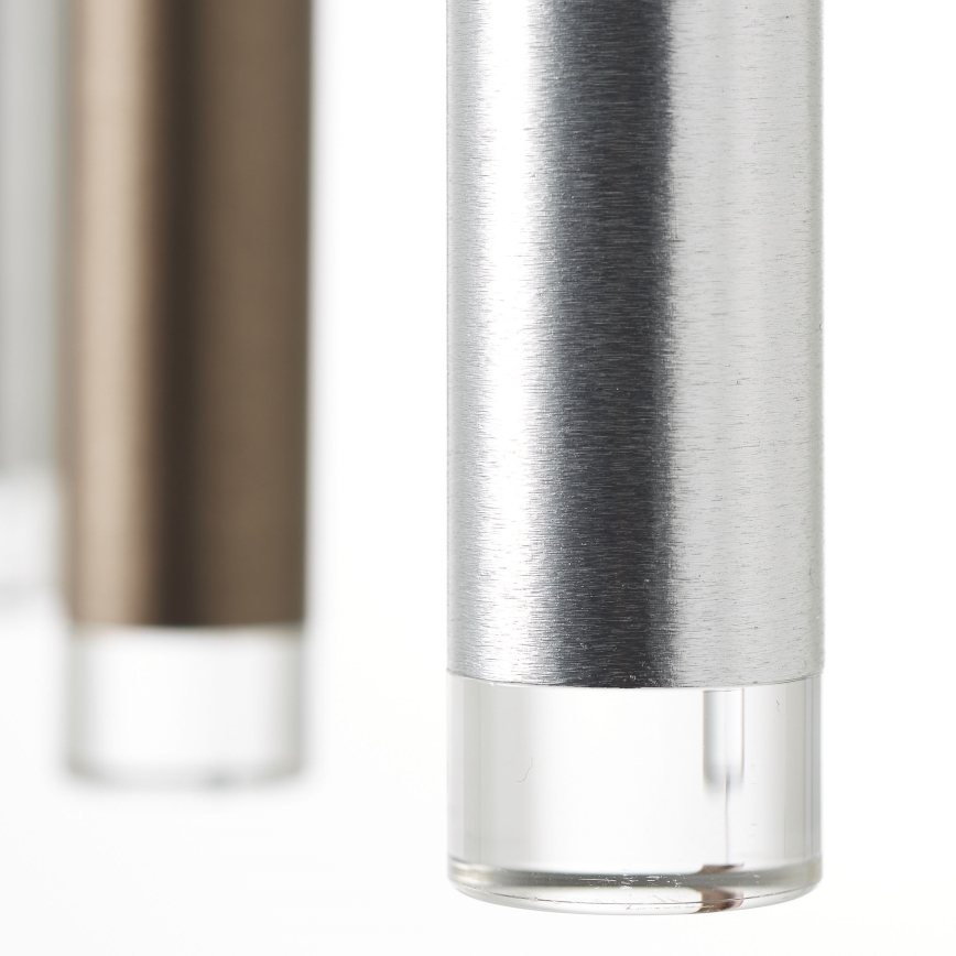 Brilliant - димируем LED полилей на кабел CEMBALO LED/32W/230V матов хром/черен/кафяв