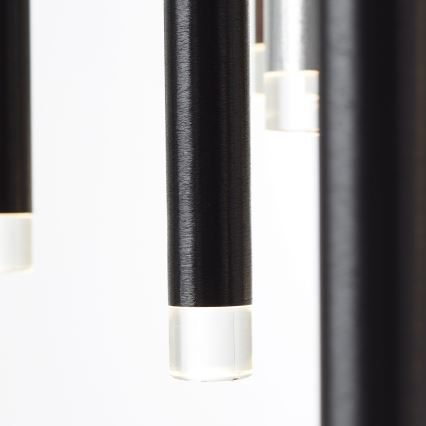 Brilliant - LED димируем полилей на кабел CEMBALO LED/70W/230V матов хром/черен/кафяв