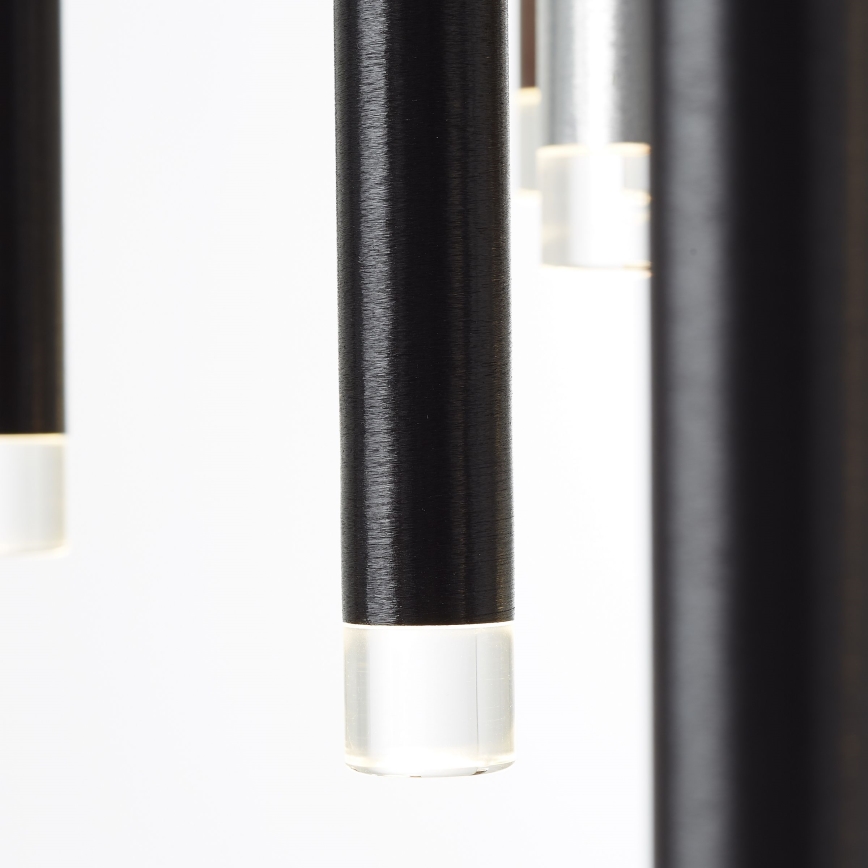 Brilliant - LED димируем полилей на кабел CEMBALO LED/70W/230V матов хром/черен/кафяв