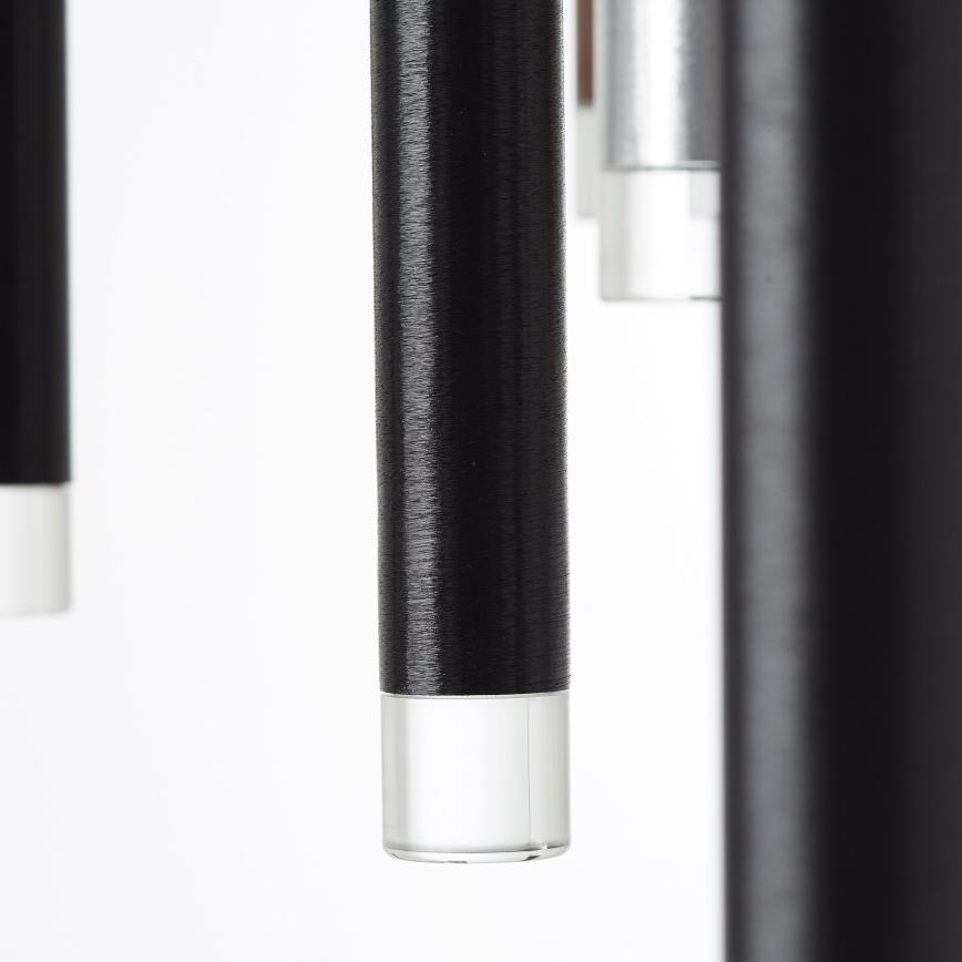 Brilliant - LED димируем полилей на кабел CEMBALO LED/70W/230V матов хром/черен/кафяв