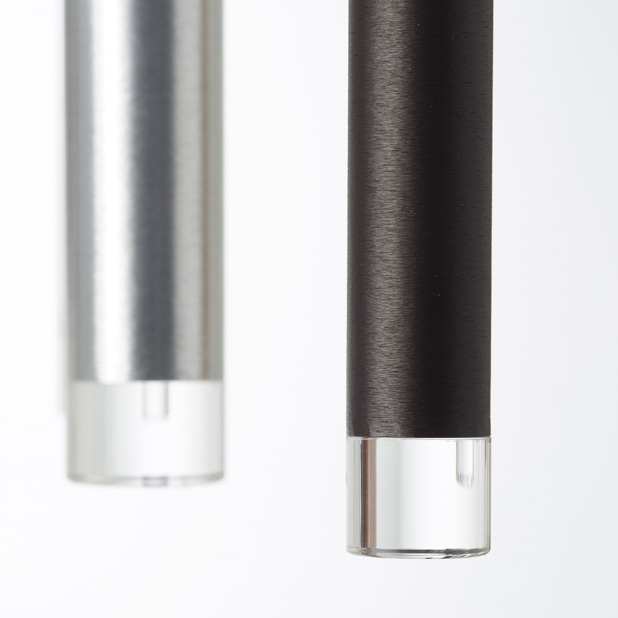 Brilliant - LED димируем полилей на кабел CEMBALO LED/70W/230V матов хром/черен/кафяв