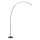 Brilliant - LED Димируем сензорен лампион BOW LED/14W/230V 3000/4000/6500K черен