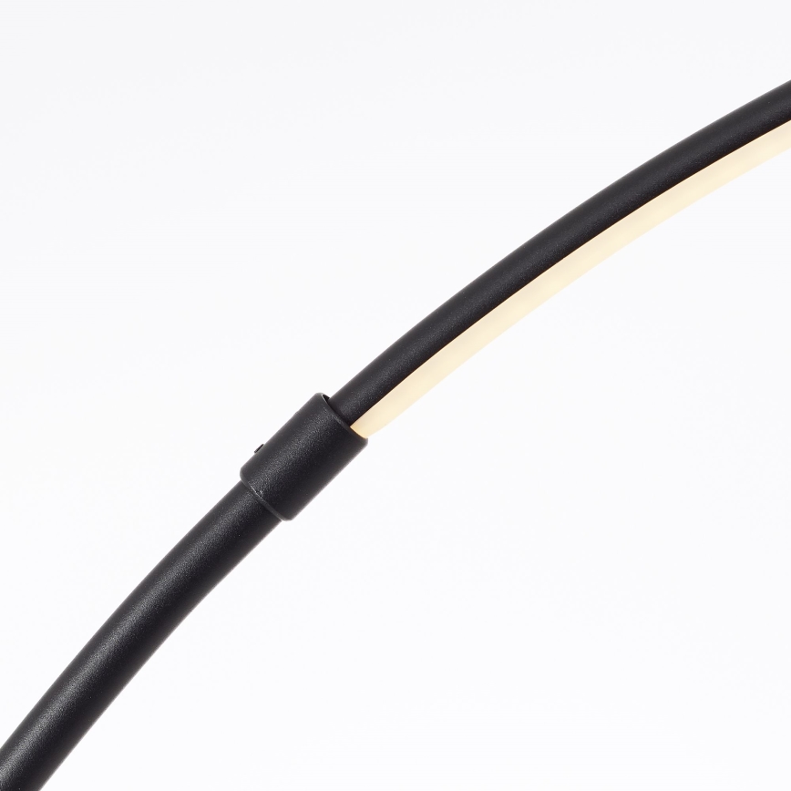 Brilliant - LED Димируем сензорен лампион BOW LED/14W/230V 3000/4000/6500K черен