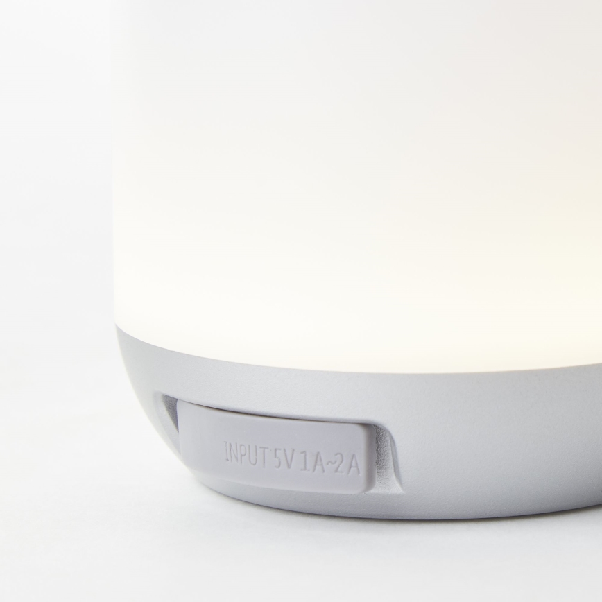 Brilliant - LED Димируема екстериорна настолна лампа GEMMA LED/1,9W/5V IP44 бял