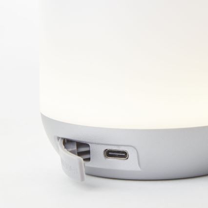 Brilliant - LED Димируема екстериорна настолна лампа GEMMA LED/1,9W/5V IP44 бял