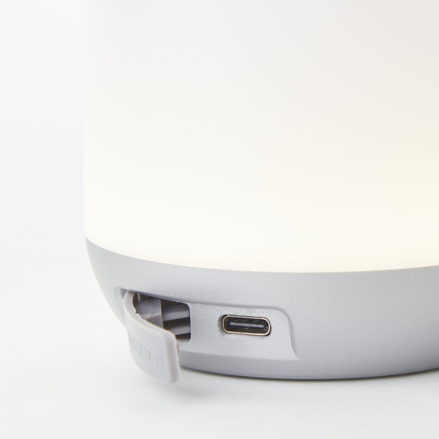 Brilliant - LED Димируема екстериорна настолна лампа GEMMA LED/1,9W/5V IP44 бял