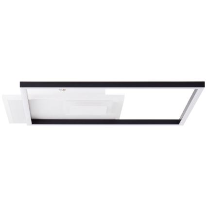 Brilliant - LED Димируем плафон IORGO LED/40W/230V 3000K 43,5x43,5 cm бял/черен